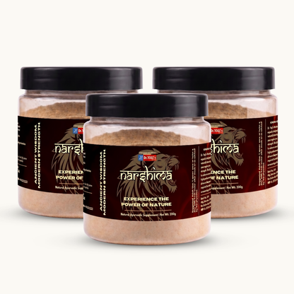 Dr. Yogi's Narshima Churna (200g) | Pure Male Stamina & Vigor Powder