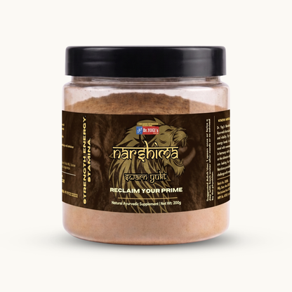 Dr. Yogi's Narshima Swarn Yukt (200g) | Premium Male Strength Churna