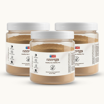 Dr. Yogi's Neeroga Gut Health Powder (200g) | Natural Constipation & Bloating Relief