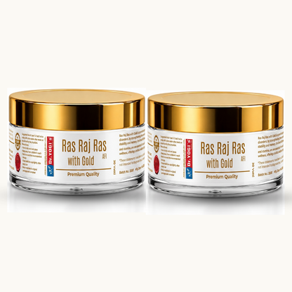 Dr. Yogi's Ras Raj Ras with Gold (30 Vatti) | Premium Male Vitality