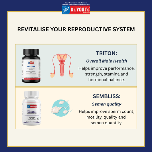 Male Reproductive Health Pack – 30 Days (Vitality & Fertility Support)