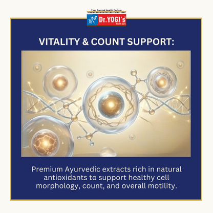 Male Reproductive Health Pack – 30 Days (Vitality & Fertility Support)