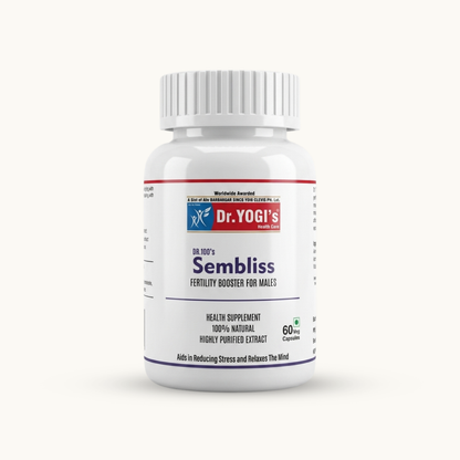 Dr. Yogi's Sembliss Capsules (60 Capsules) | Premium Male Vitality & Reproductive Health