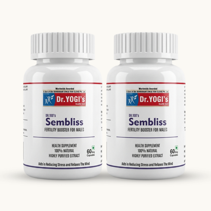 Dr. Yogi's Sembliss Capsules (60 Capsules) | Premium Male Vitality & Reproductive Health