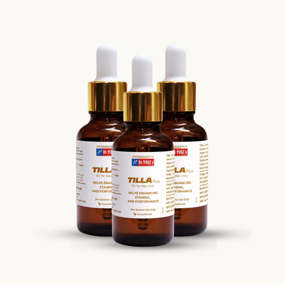 Dr. Yogi's Tilla Plus Oil (30ml) | Premium Topical Muscular Strength & Vitality Oil