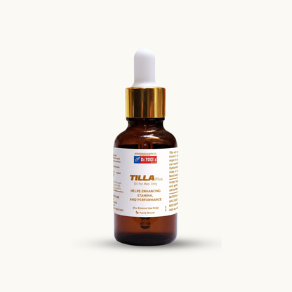 Dr. Yogi's Tilla Plus Oil (30ml) | Premium Topical Muscular Strength & Vitality Oil