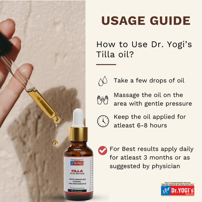 Dr. Yogi's Tilla Oil (30ml) | Premium Male Stamina & Circulation Oil