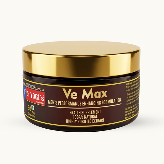 Dr. Yogi's Ve Max (30 Capsules) |  Ayurvedic Men Health Capsules
